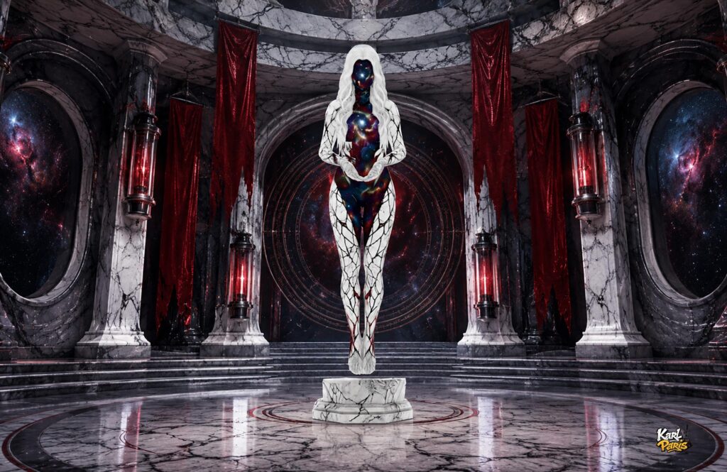 Celestial Vessel Cosmic Marble Goddess Second Life