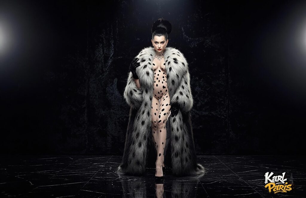 Midnight Elegance Luxury Gothic Fashion Statue Second Life