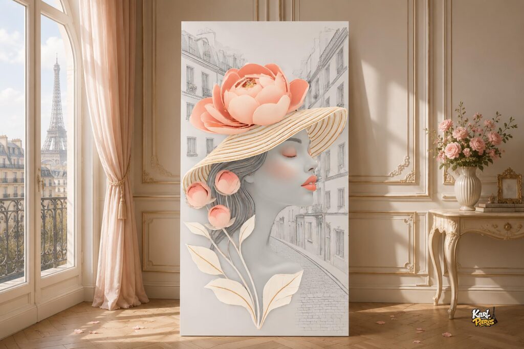 Parisian Blossom Elegance Wall Art Second Life