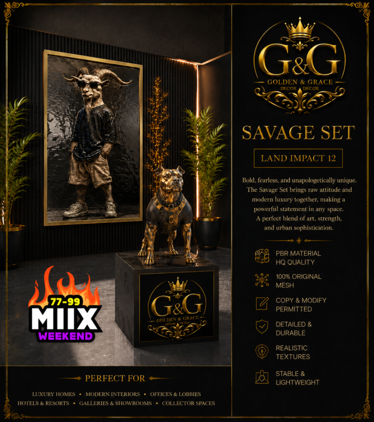 Savage Set Miix Second Life
