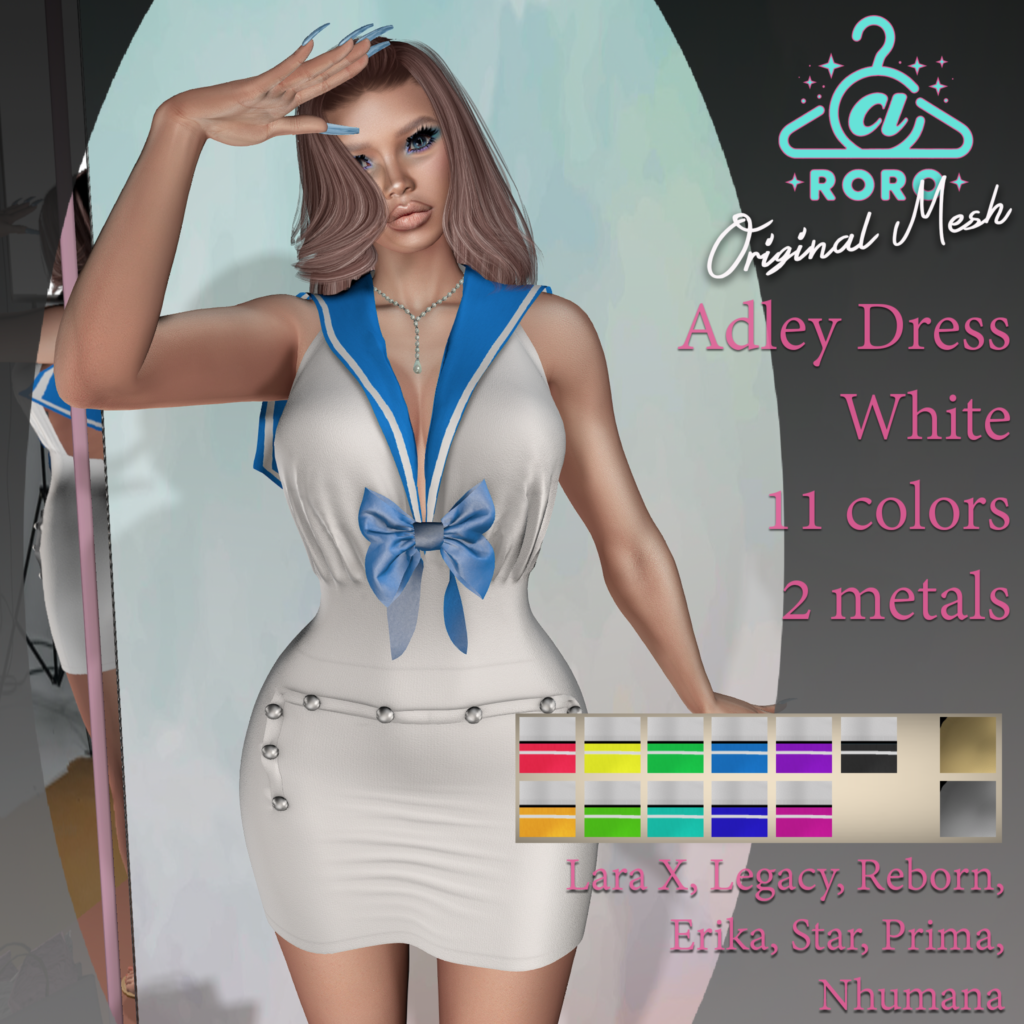 @roroadleydresswhitebox Second Life