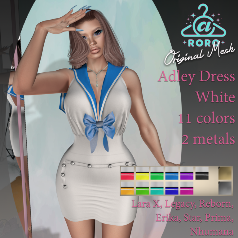 @roroadleydresswhitebox Second Life
