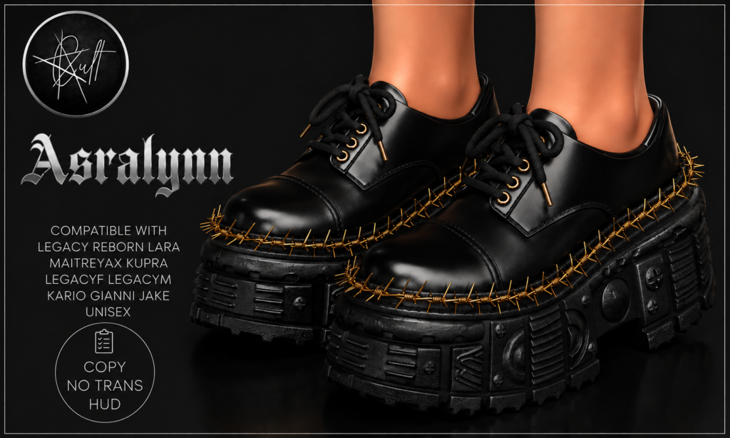 Asralynn Ad Unisex Cult Alpha Second Life