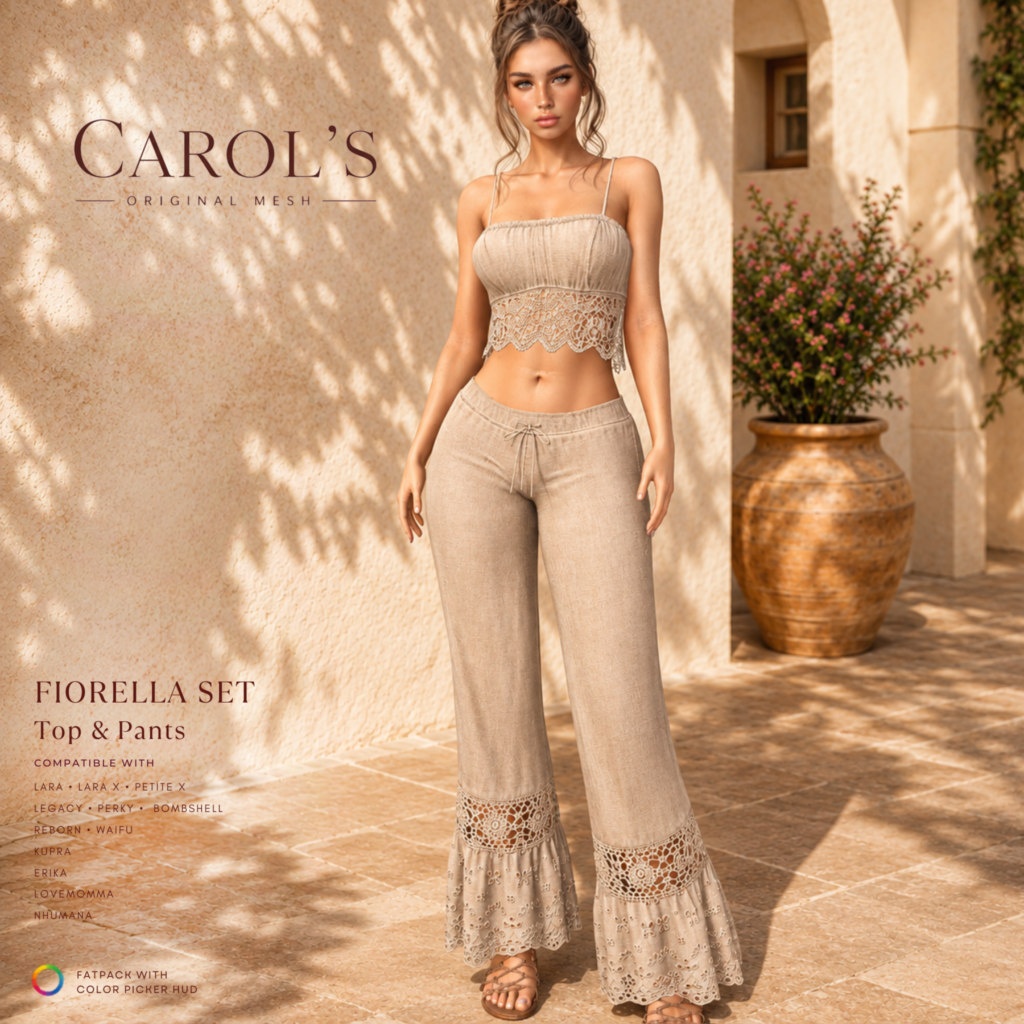 Carols Fiorella Set Second Life