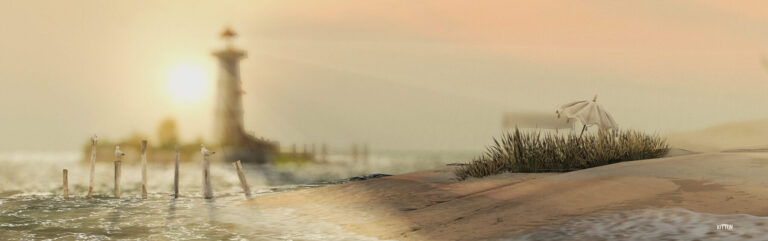 Beach Scene 001 Second Life
