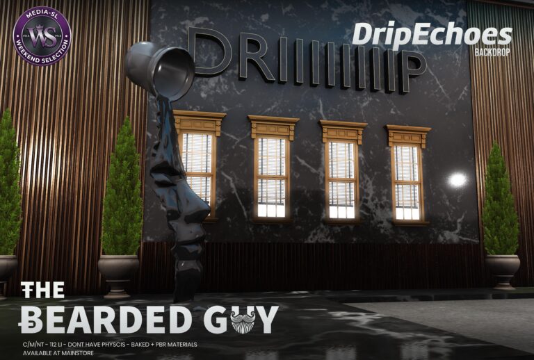 Drip Echoes Backdrop The Bearded Guy Media Sl Ws Second Life