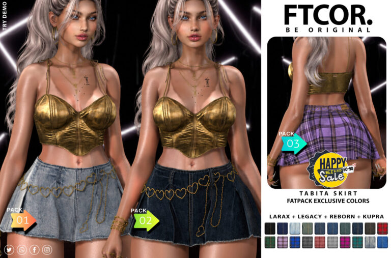 Ftcor Tabita Skirt Hw Second Life