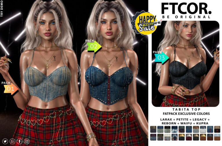 Ftcor Tabita Top Hw Second Life