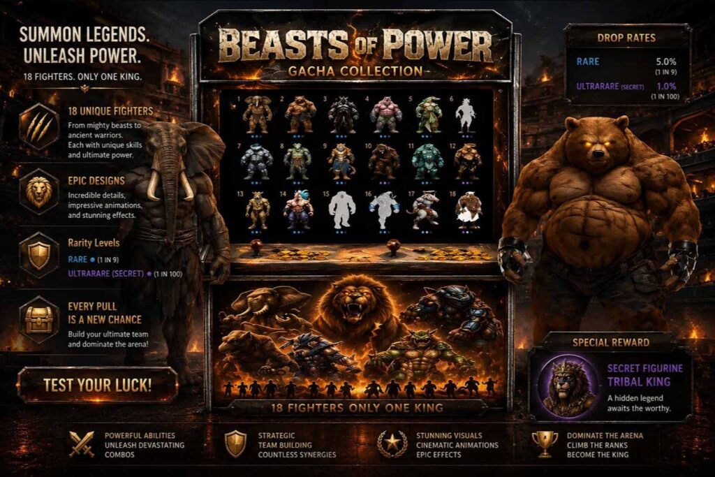 Gacha Beasts Of Power Second Life