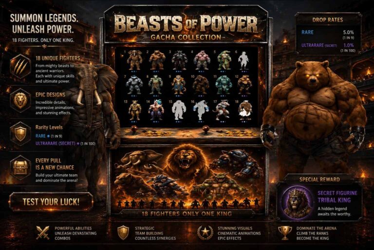 Gacha Beasts Of Power Second Life