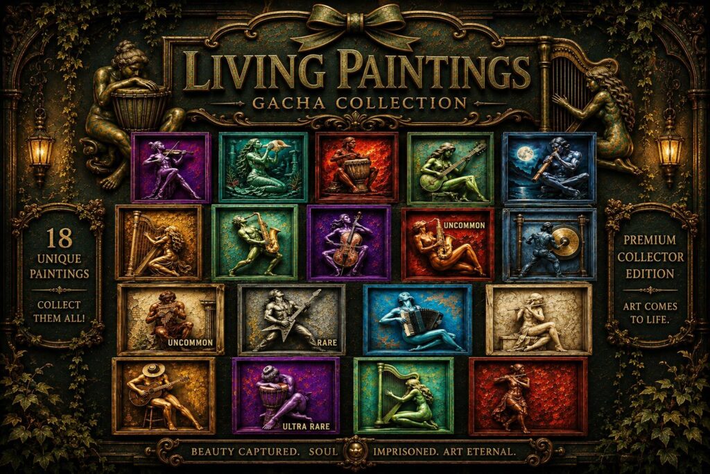Gacha Living Paintings Second Life