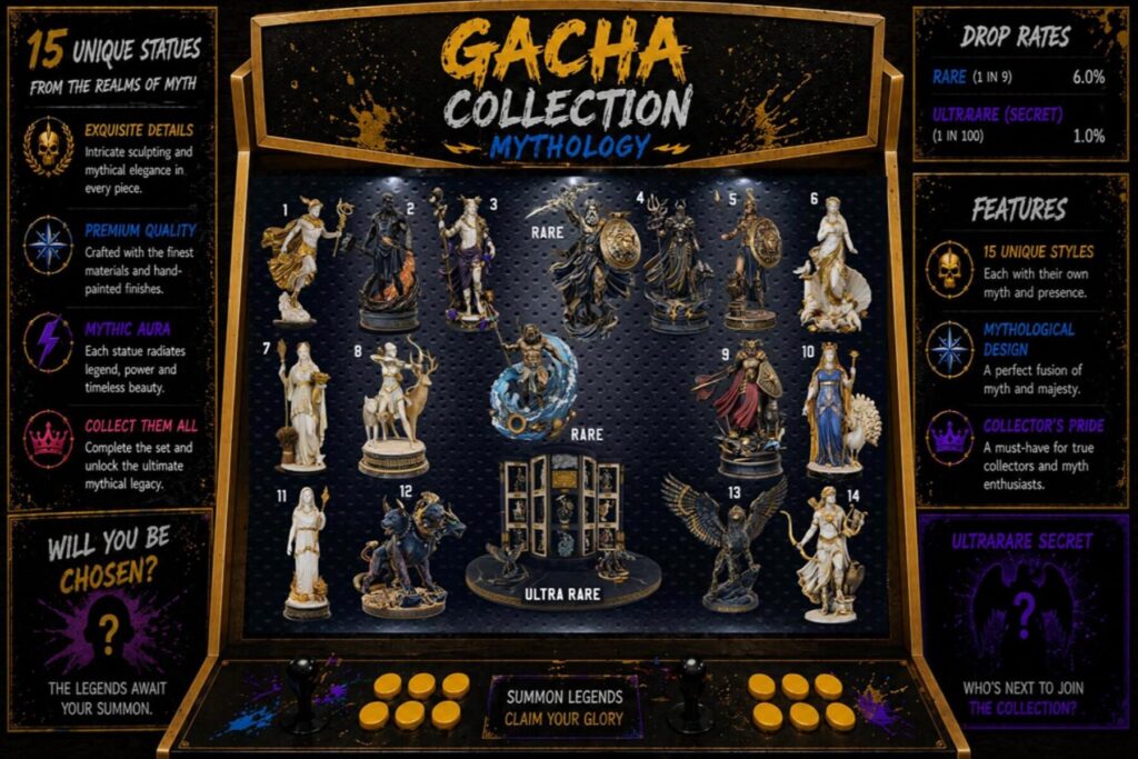 Gacha Collection Mythology Second Life
