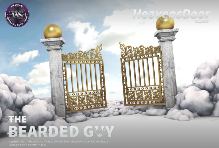 Heavens Door Backdrop The Bearded Guy Media Sl Ws Second Life