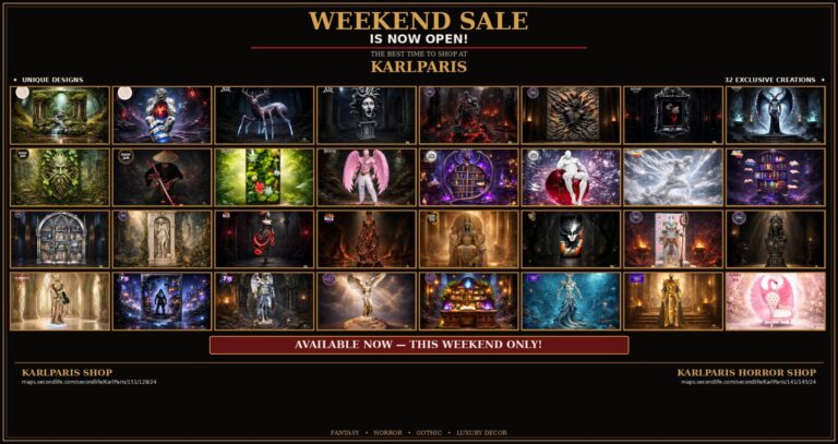 Karlparis Weekend Sale 000 Second Life