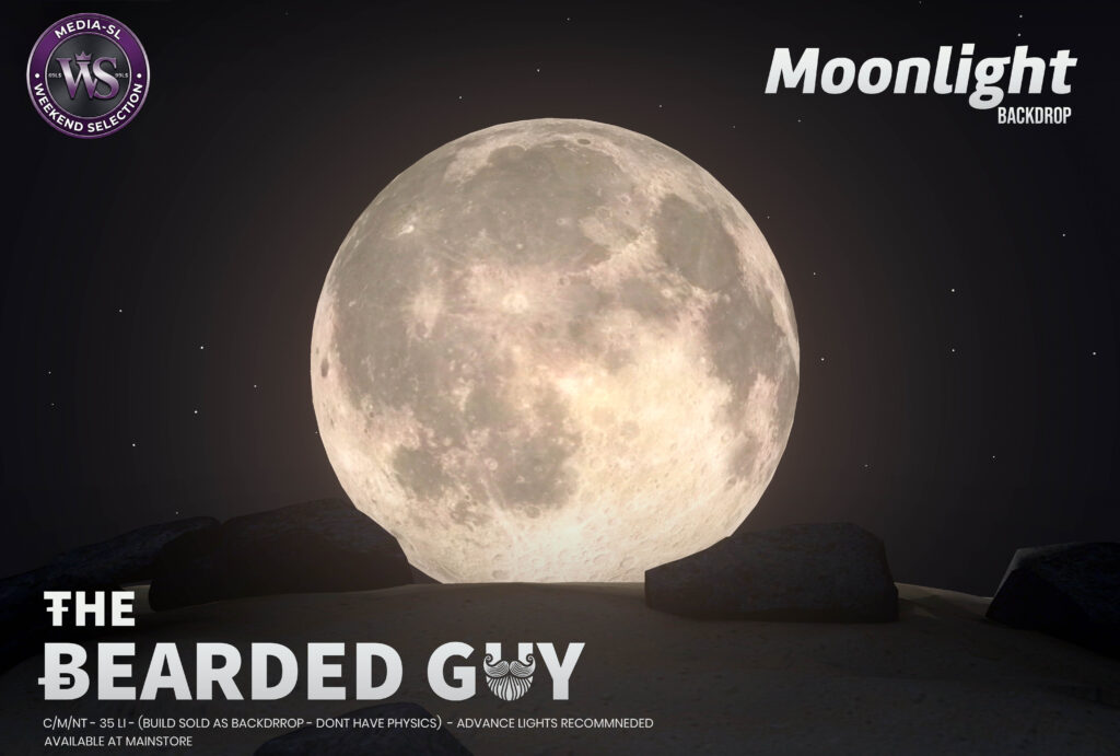 Moonlight Backdrop The Bearded Guy Media Sl Ws Second Life