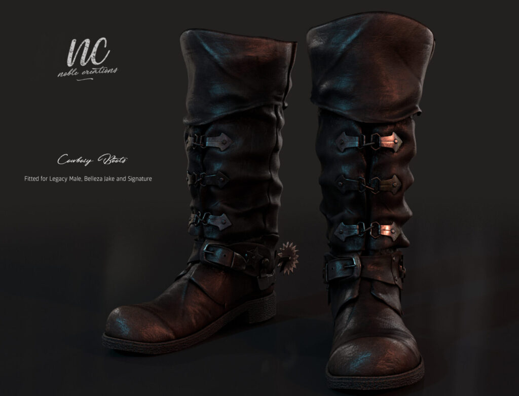 [nc] Cowboy Boots Second Life