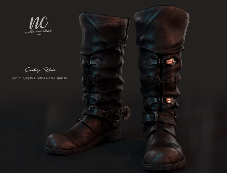 [nc] Cowboy Boots Second Life
