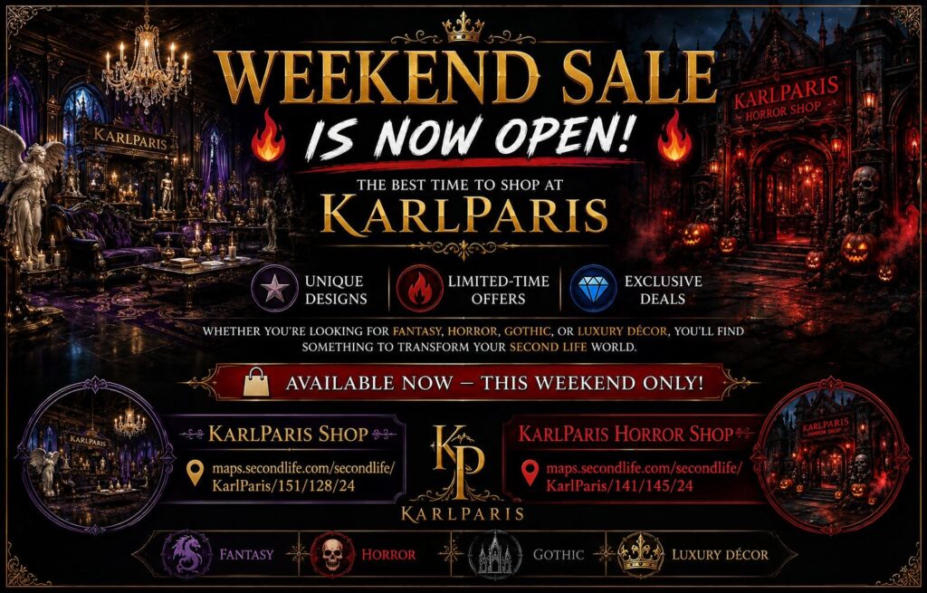 Weekend Sale Is Now Open2 Second Life