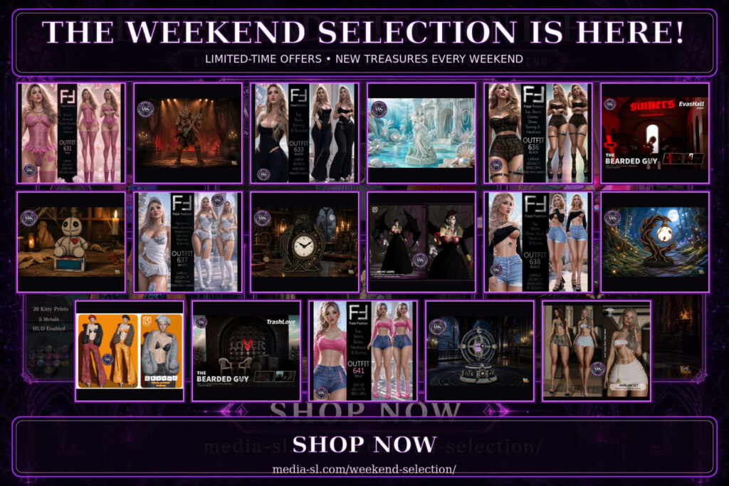 Weekend Selection New Poster Second Life
