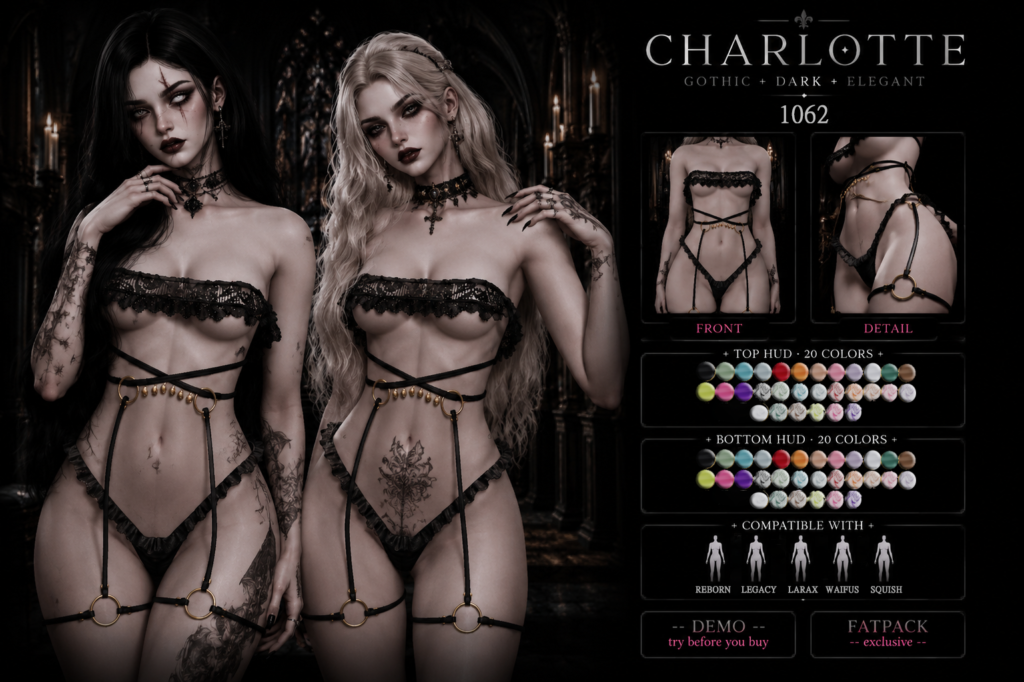Charlotte 1062 Ana Linhares Second Life