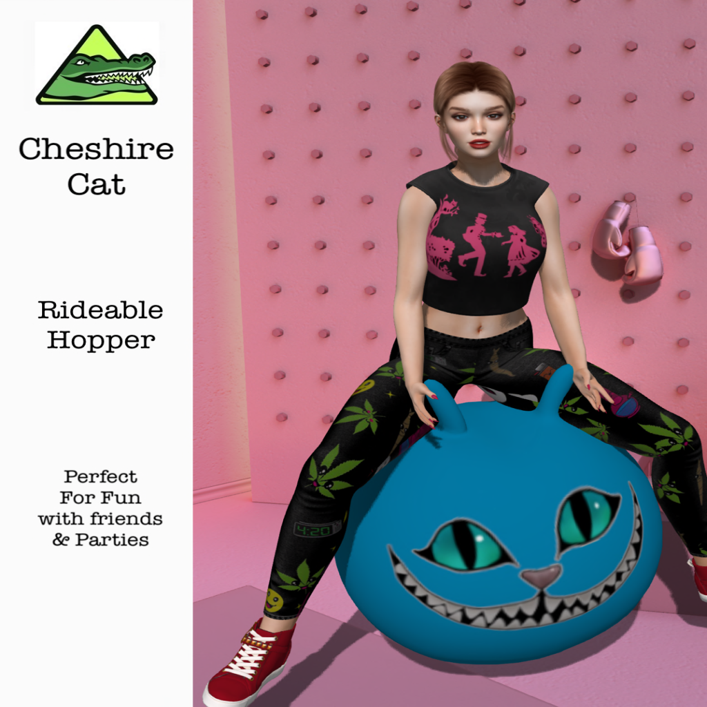 Cheshire Cat Hopper Ad Darren Britton Second Life
