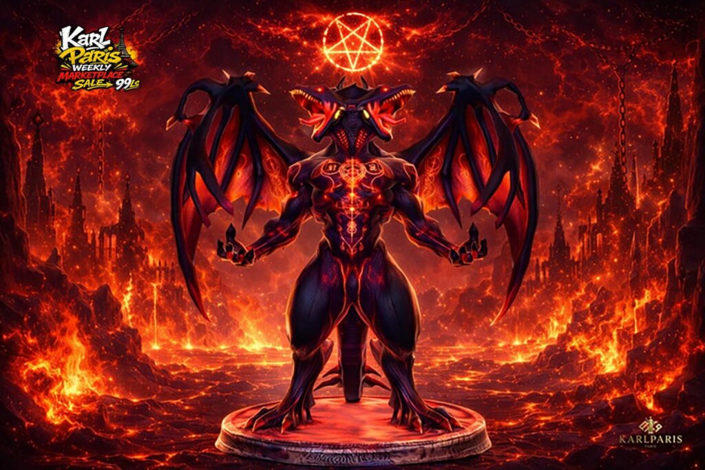 Infernal Dragon Demon 1 Second Life