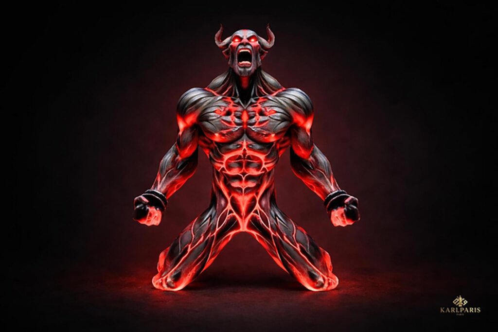 Infernal Wrath Demon Hellbound Berserker Dark Fantasy (2) Second Life