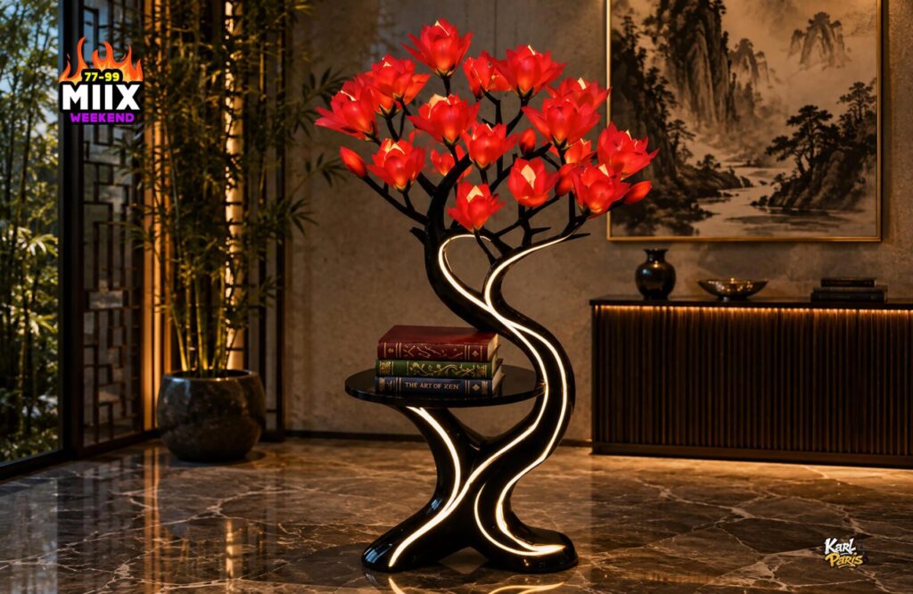 Karlparis Crimson Lotus Tree Second Life