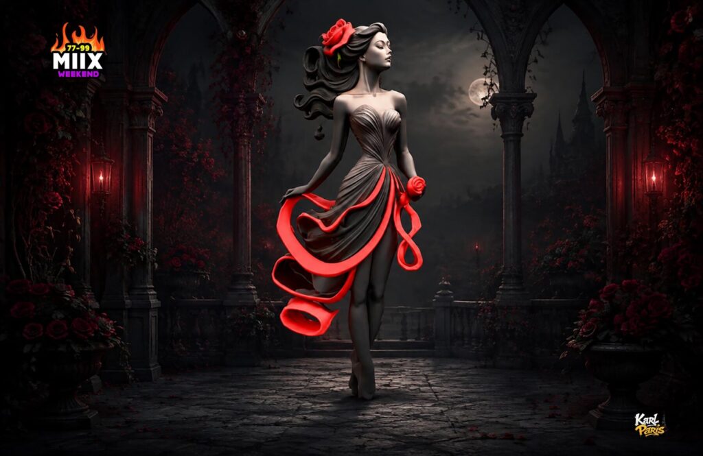 Karlparis Elegance In Scarlet Painting Second Life