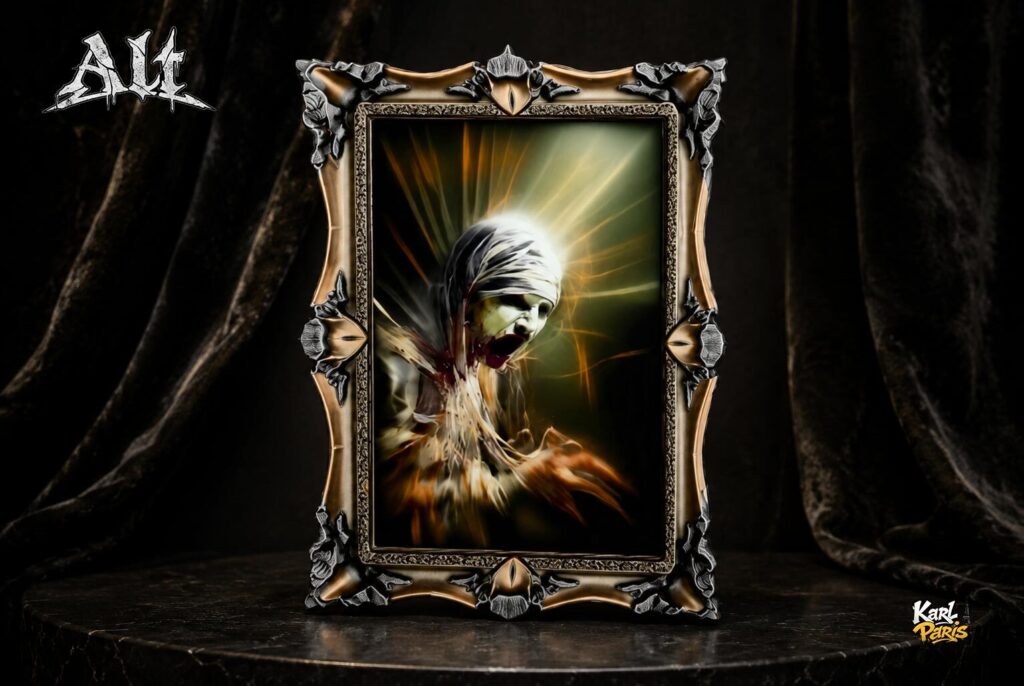 Karlparis Haunting Apparition Painting Second Life