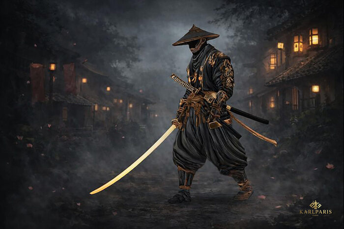 Karlparis Shadow Ronin Samurai Stealth Warrior Second Life