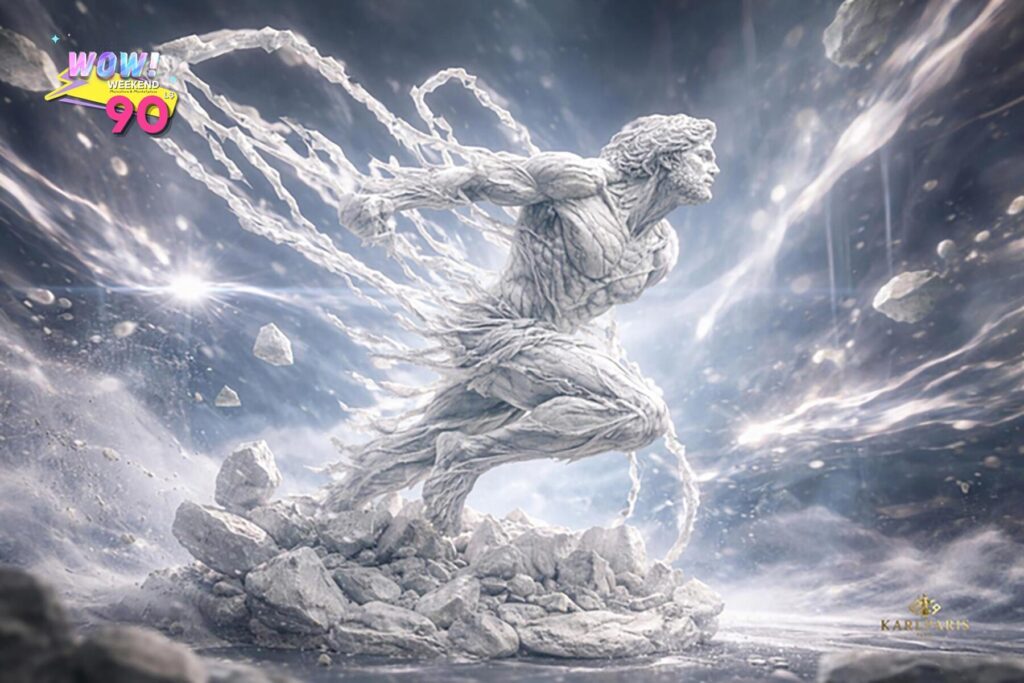 Karlparis Shattered Titan Sculpture Second Life