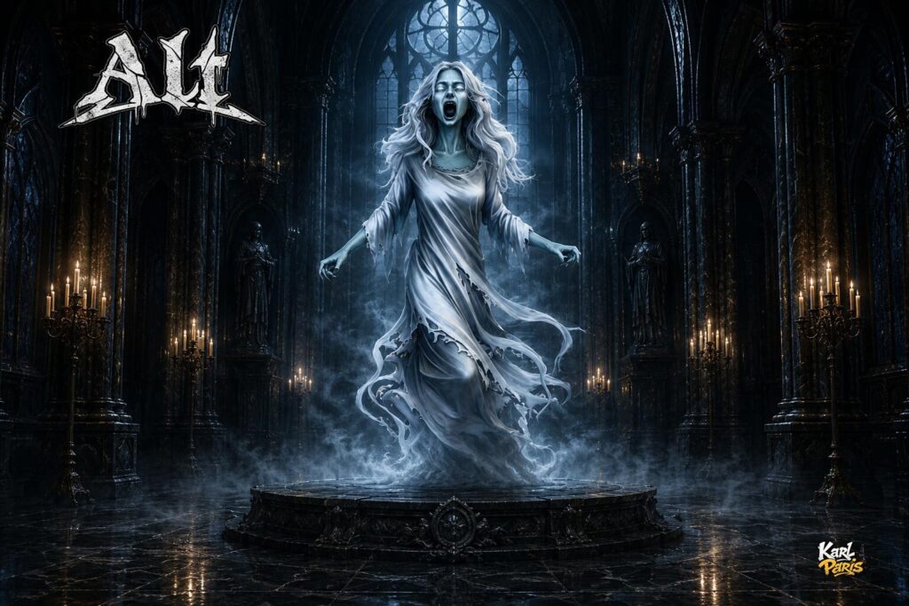 Karlparis Spectral Wail Statue Second Life