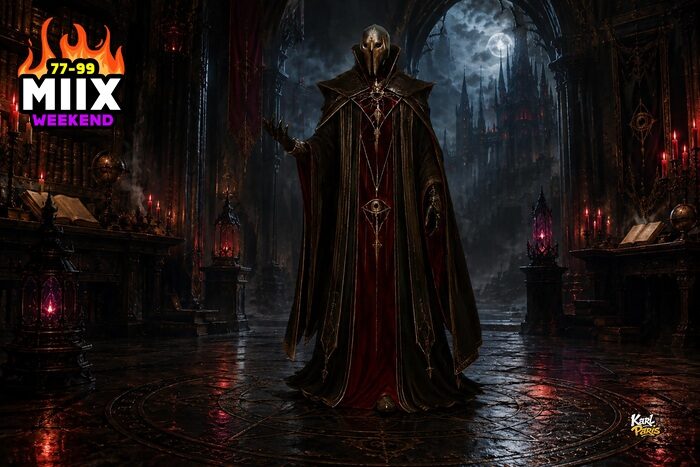 Karlparis The Veiled Sovereign Dark Ritual Archmage Sculpture Second Life