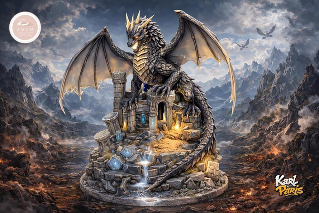 Karlparis Ancient Dragon Guardian Second Life