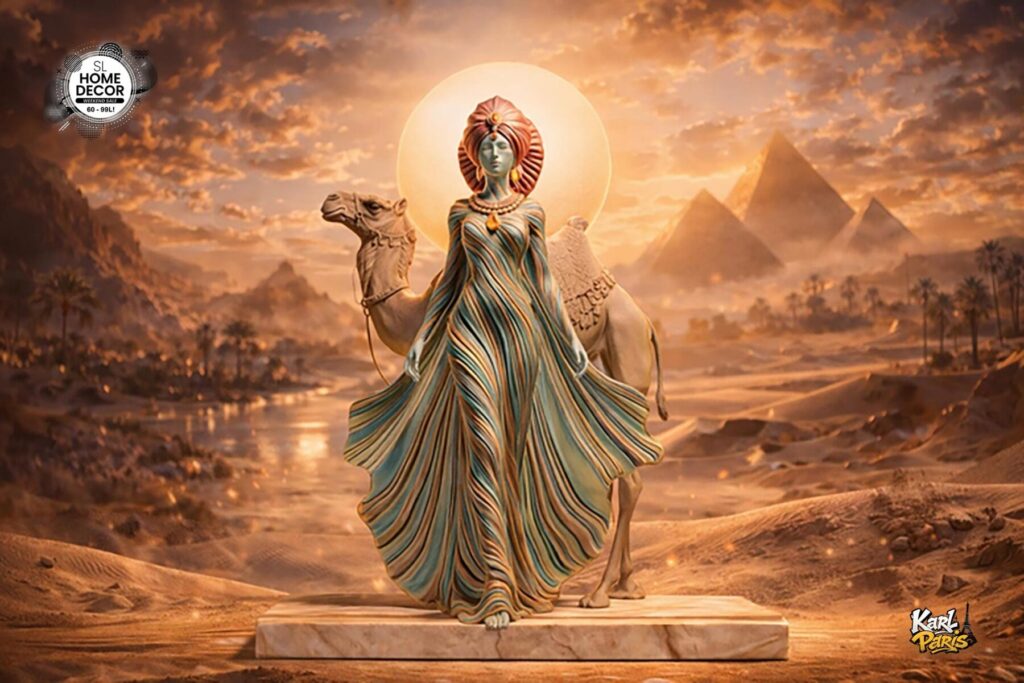Karlparis Desert Empress Camel Sculpture Second Life