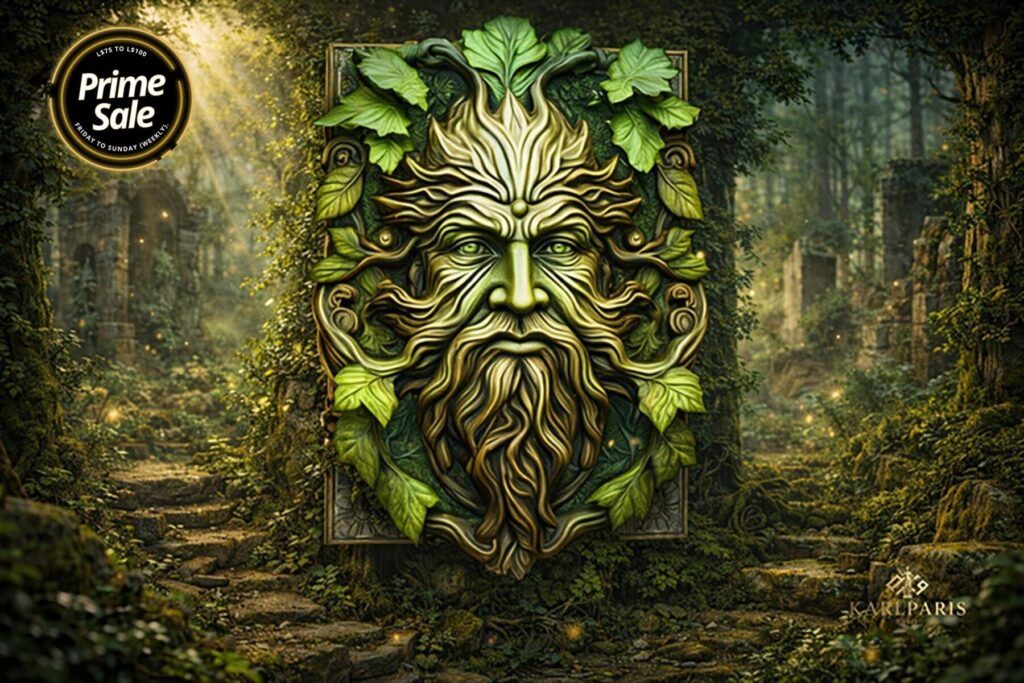 Karlparis Green Man Painting Second Life