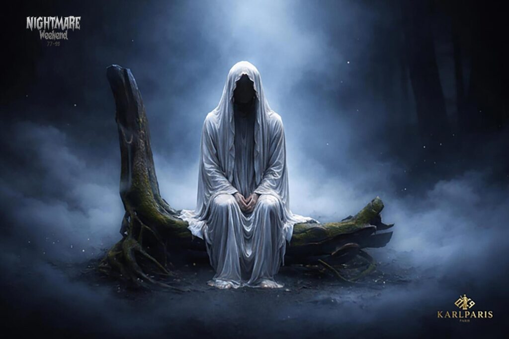 Karlparis Veiled Silence Gothic Statue Second Life