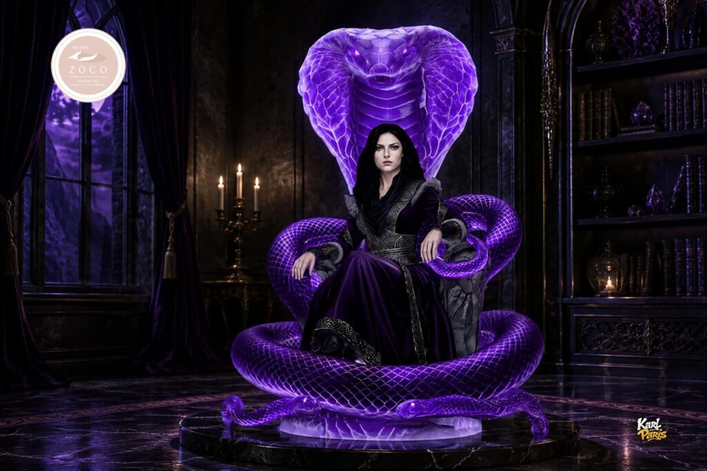 Karlparis Violet Serpent Empress 9 Second Life