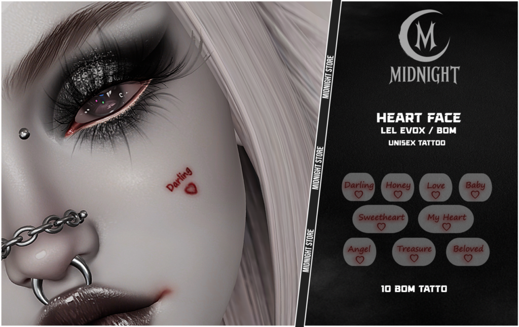 Midnight Vendor Heart Face Ana Linhares Second Life