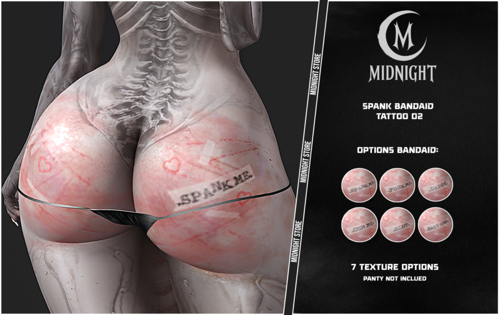Midnight Vendor Spank Bandaid 02 Ana Linhares Second Life