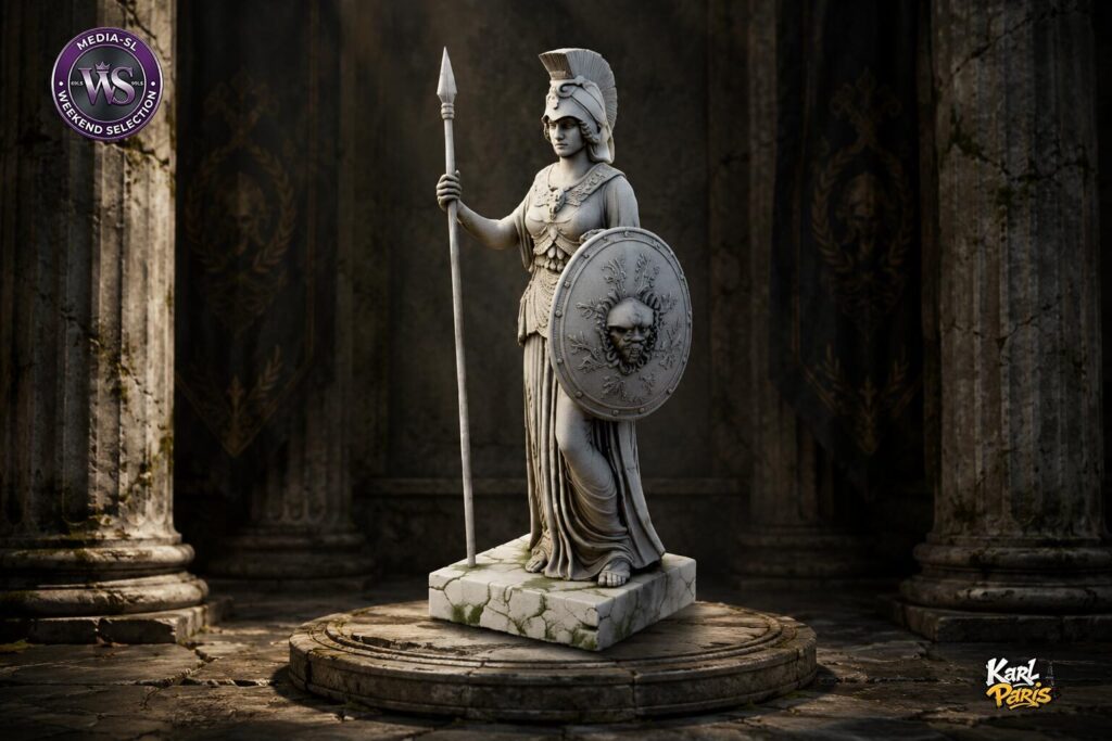 Statue Athena 1 Second Life
