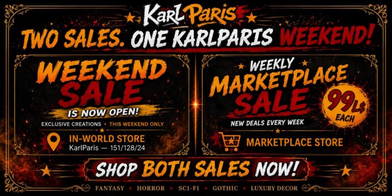 Weekly Sale Second Life