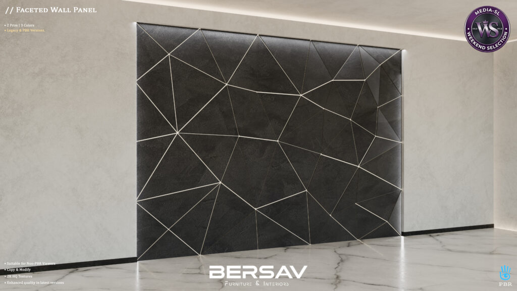 Bersav Facetedwallpanel Mediasl Second Life
