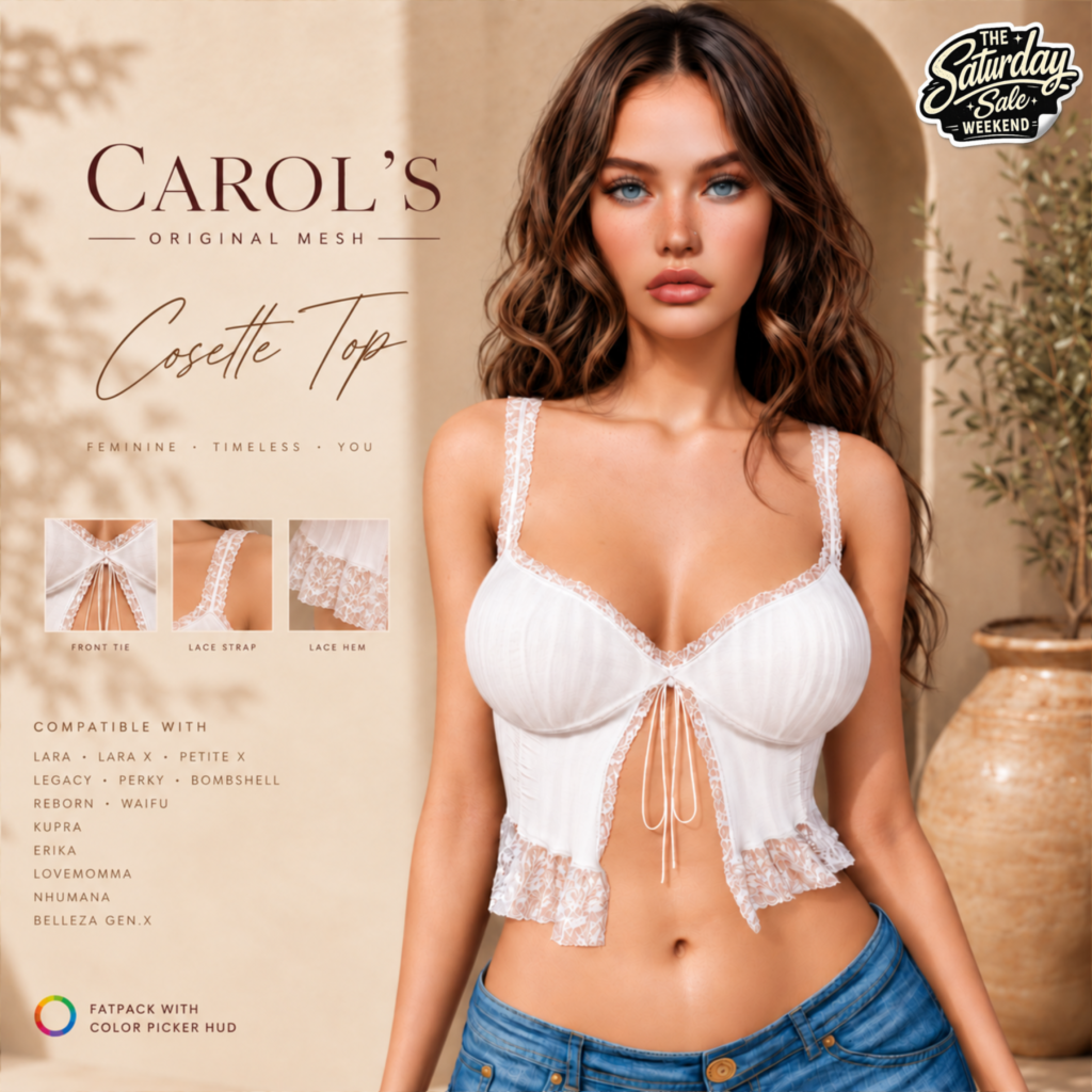 Carols Cossette Top Tss Second Life