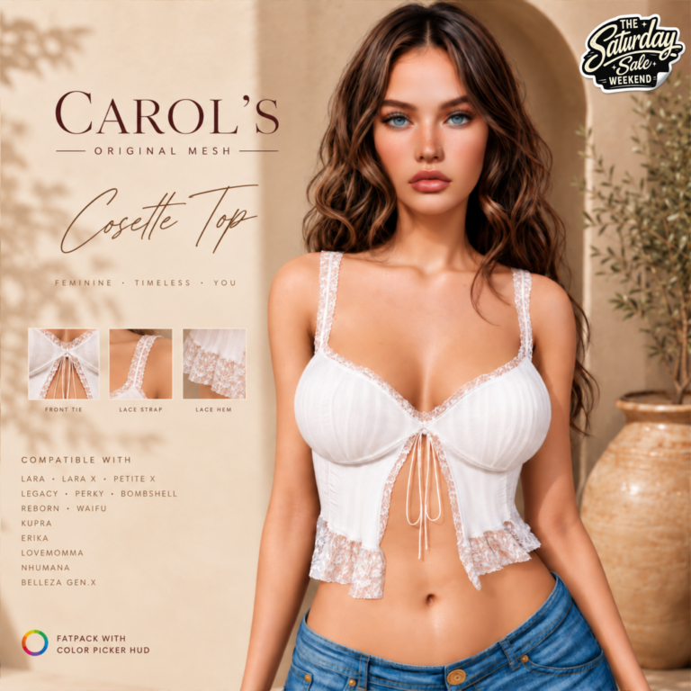 Carols Cossette Top Tss Second Life