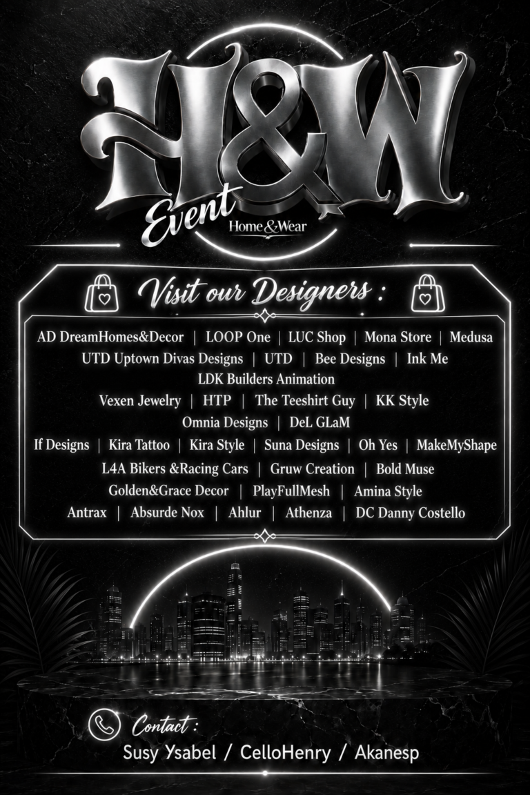 Designers Second Life