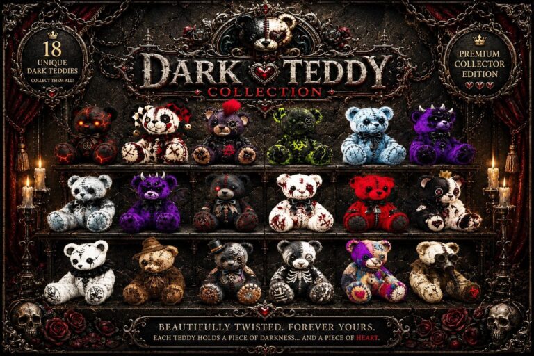 Gacha Dark Teddy Second Life