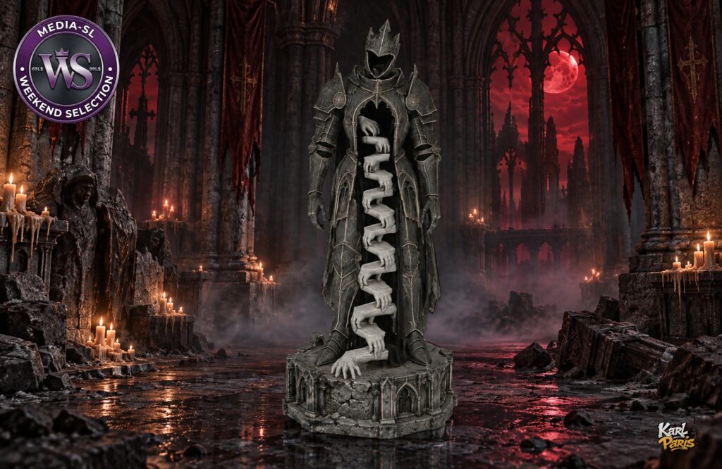 Karlparis The Hollow Ascendant Gothic Halloween Statue Second Life