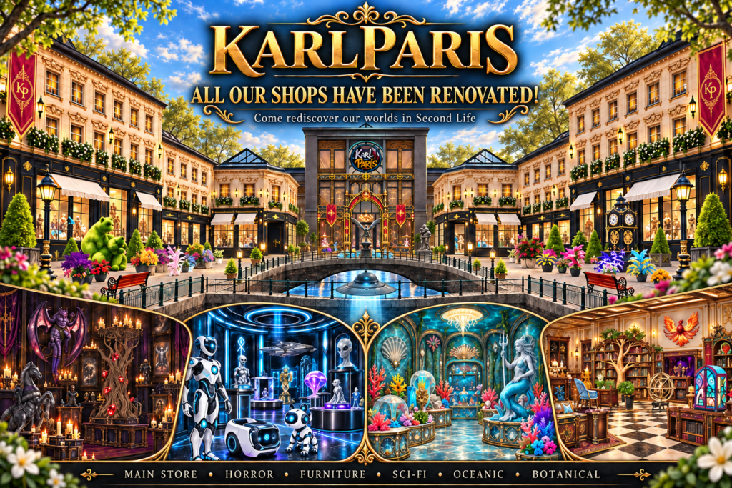 Karlparis Has A Fresh New Look! Second Life